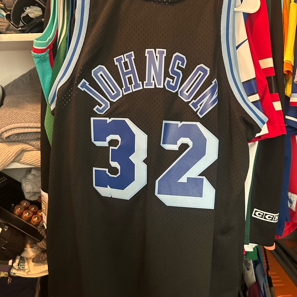 Magic Johnson Mitchell & Ness Los Angeles Lakers Jersey XL